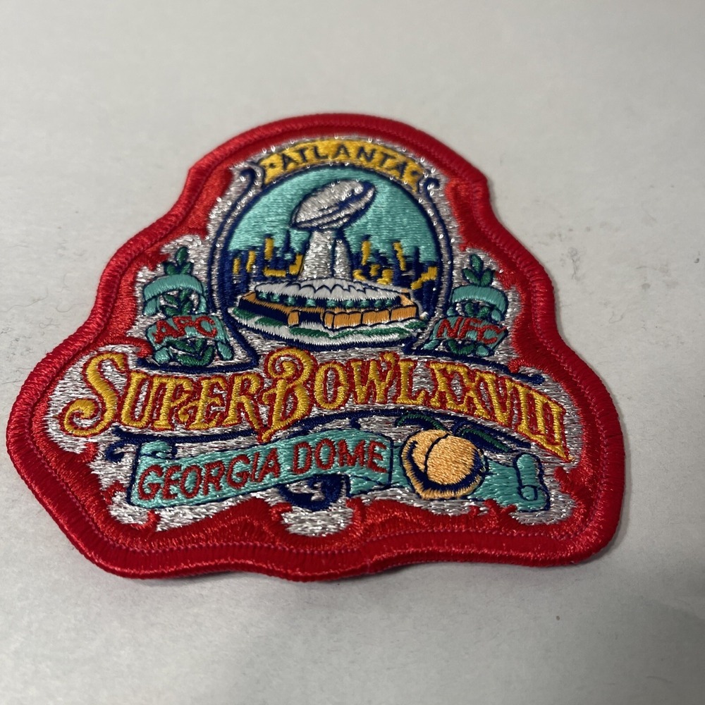 SUPER BOWL 28 Cowboys vs Bills OFFICIAL SB XXVIII Willabee Ward NFL PATCH ONLY